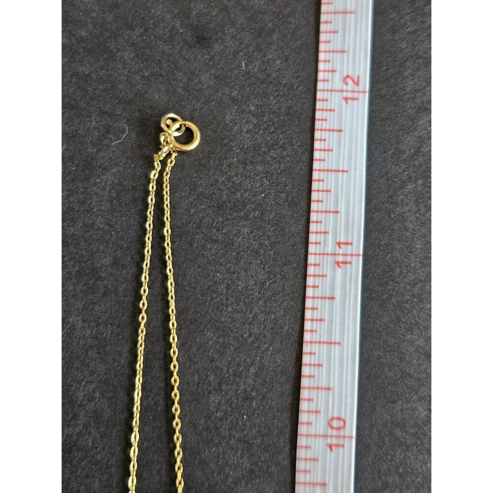 14K Yellow Gold Filled Necklace with Tubes 23" - Picture 8 of 9